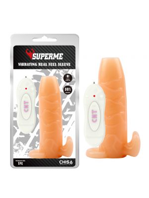Navlaka za penis Real Sleeve Vibrating