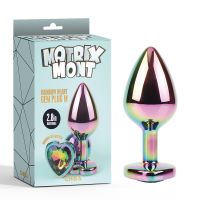 Butt Plug Rainbowe Heart M